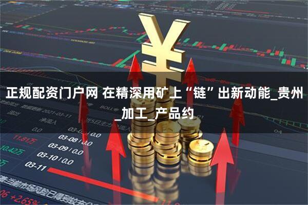 正规配资门户网 在精深用矿上“链”出新动能_贵州_加工_产品约